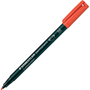 STAEDTLER ROTULADOR LUMOCOLOR 317 M ROJO 317-2